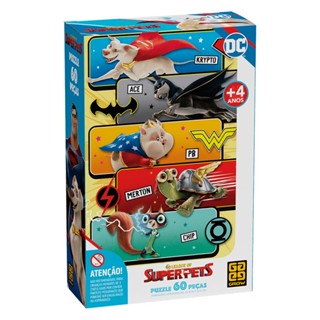 Puzzle 60 peças Super Pets