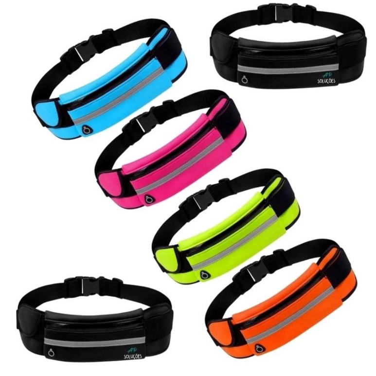 Pochete Fitness Corrida Porta Celular Academia Slim Esporte e Atividade ao Livre