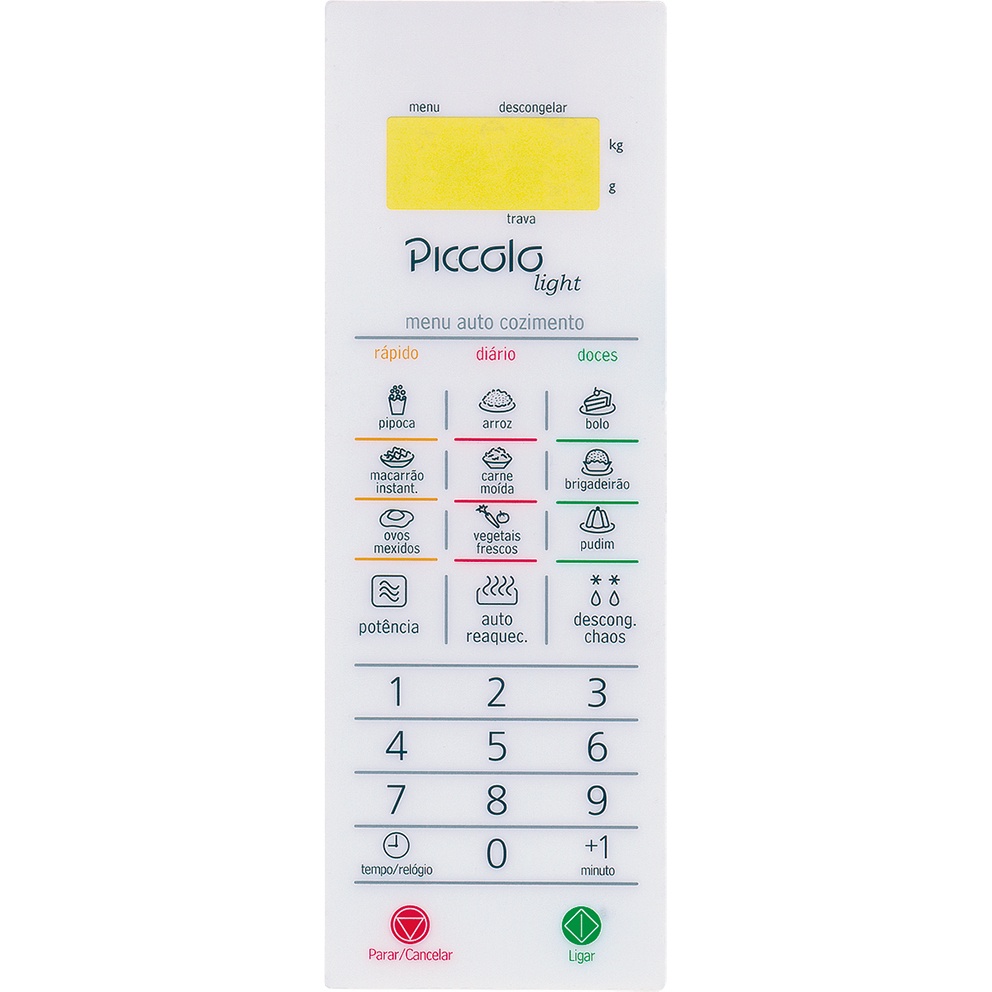 Teclado Membrana para Forno PANASONIC NN-ST369 / ST369 / 369