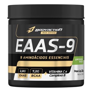 Suplemento Eaas-9 225g Aminoácidos Eaa-9 Premium Bodyaction