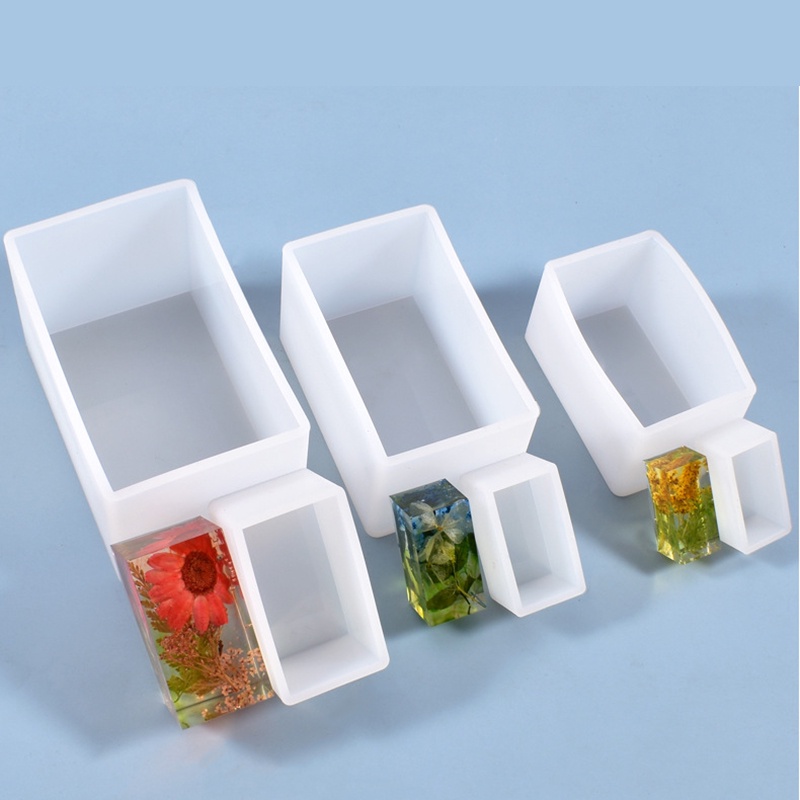 1PC Cube Cuboid Pendant DIY Necklace Jóias Pingentes De Molde De Em Balança De Cristal Moldes De Resina Para em Oferta na Shopee