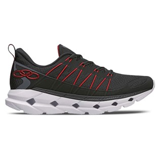 Tênis Olympikus Cyber 3 Masculino - Preto-Vermelho em Oferta na Shopee