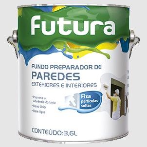 Fundo Preparador Parede Incolor (3.6L) - Futura