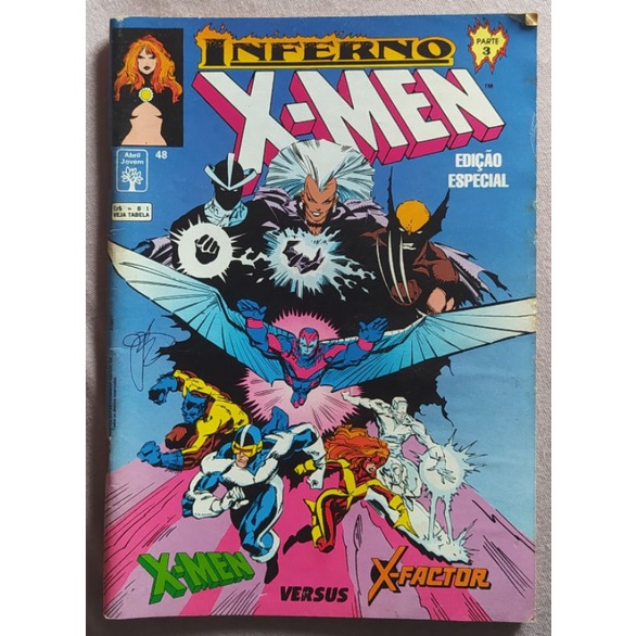 X-men Gibi Revista Hq N° 48 X-men versus X-Factor edição especial