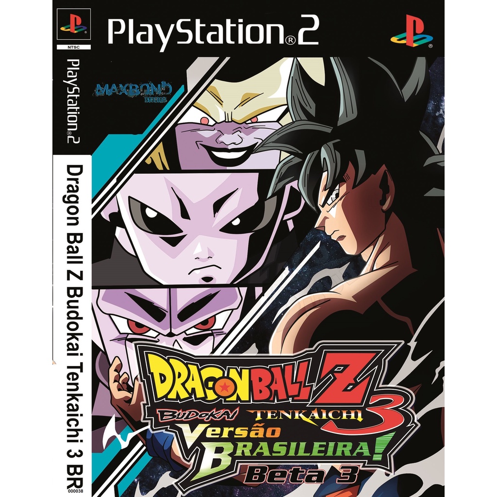 DRAGON BALL Z BUDOKAI TENKAICHI 3 DUBLADO (VERSÃO 3.0) TRADUZIDO PORTUGUÊS  - PS2 JOGO PLAYSTATION 2 GAME - A069 - Desconto no Preço