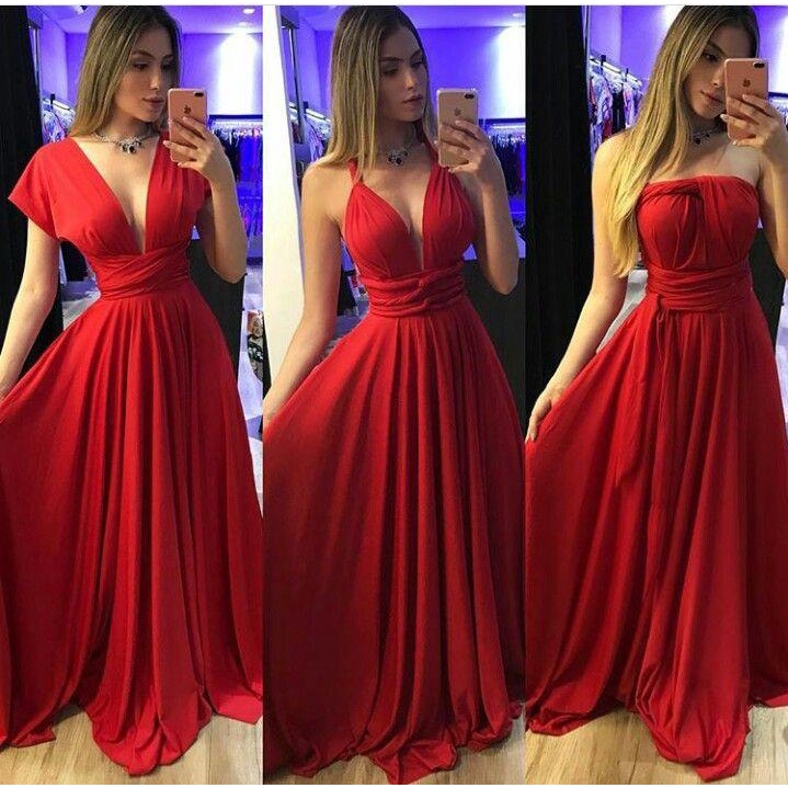 Vestido Feminino Longo Várias Formas Multiuso Infinity