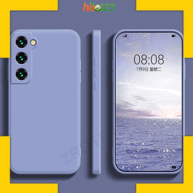 Capa Case de Silicone Tpu com Veludo Samsung Galaxy S10Plus/S20/S20Plus/S20FE/S21/S21FE