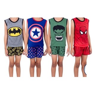 pijama infantil homem de ferro/conjunto infantil homem de ferro/pijama super heróis meia manga