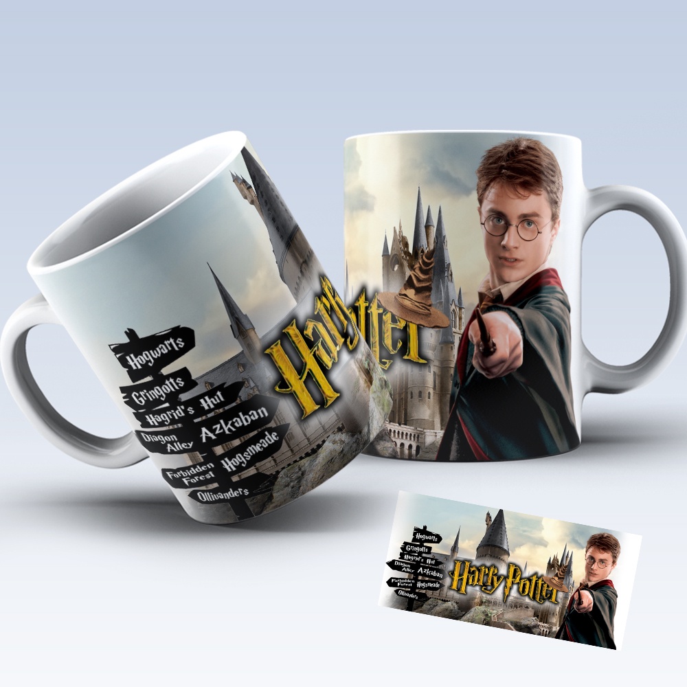 Caneca Personalizada Harry Potter Shopee Brasil