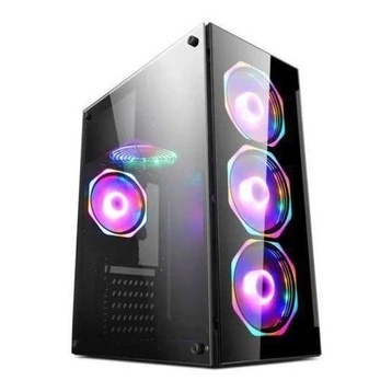 Gabinete Gamer Bpc-330atx Lateral De Acrílico E Frente Vidro