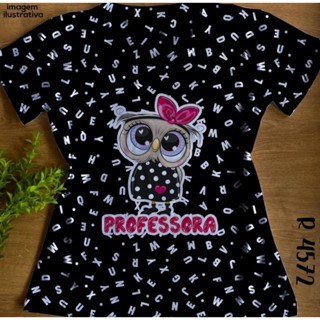 Camiseta Profissões, Professora ref002