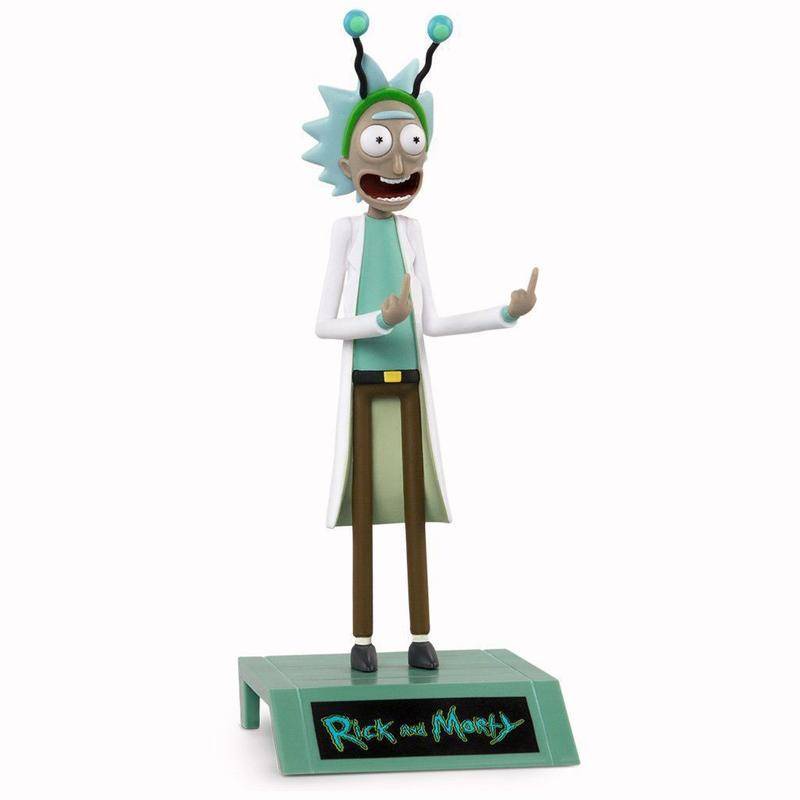 Rick E Morty Paz Entre Os Mundos Dedo Médio Figura