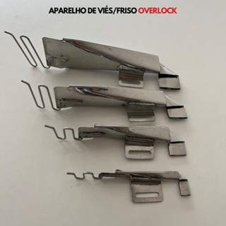 Aparelho de Viés/Friso Overlock Ind - Diversos Tamanhos - Costura