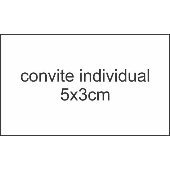 120 Convite Individual Papel Foto 180g 5x3cm Shopee Brasil 3164