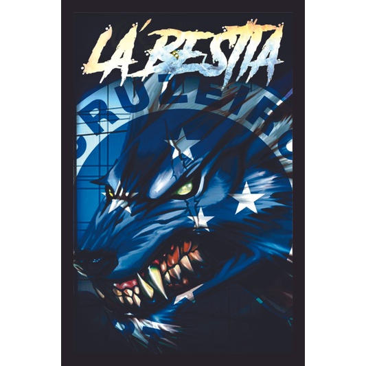 Placa Quadro Decorativo Cruzeiro Mafia Azul Zeiro maior de minas de MDF 6mm (Não empena com tempo) 20x28cm Impressão Direta 54