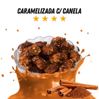 Castanha de Caju Caramelizada com Canela 500g - P&P