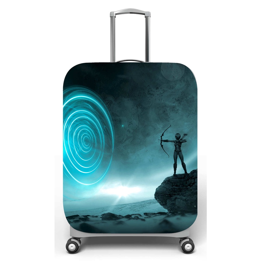 Capa para mala de viagem G, medidas max C48x A75 x P29cm Game Arco e Flecha