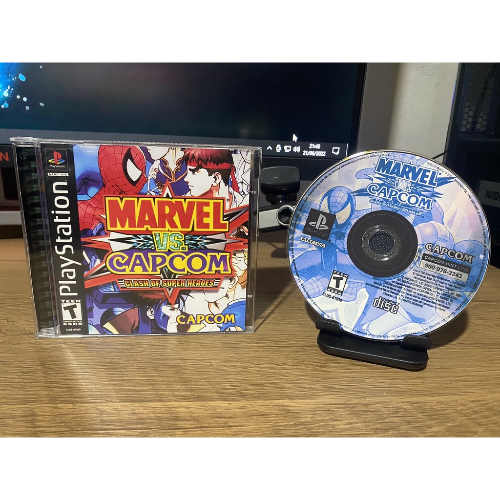 MARVEL VC CAPCOM Crash Of Super Heroes para PLAY 1