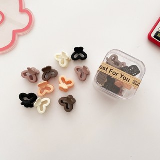 10pcs Baby Girls Hair Clip Cute Solid Hairpin Acessórios Para Cabelo Fofo E Doce Touca