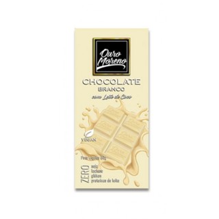 Chocolate Branco Ouro Moreno 80g Vegano Sem lactose
