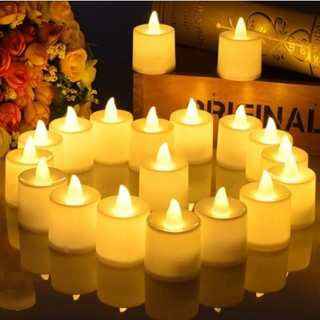 10 Velas Eletrônicas Led Lindas Decorativas, Festa, Casamento, Decoração