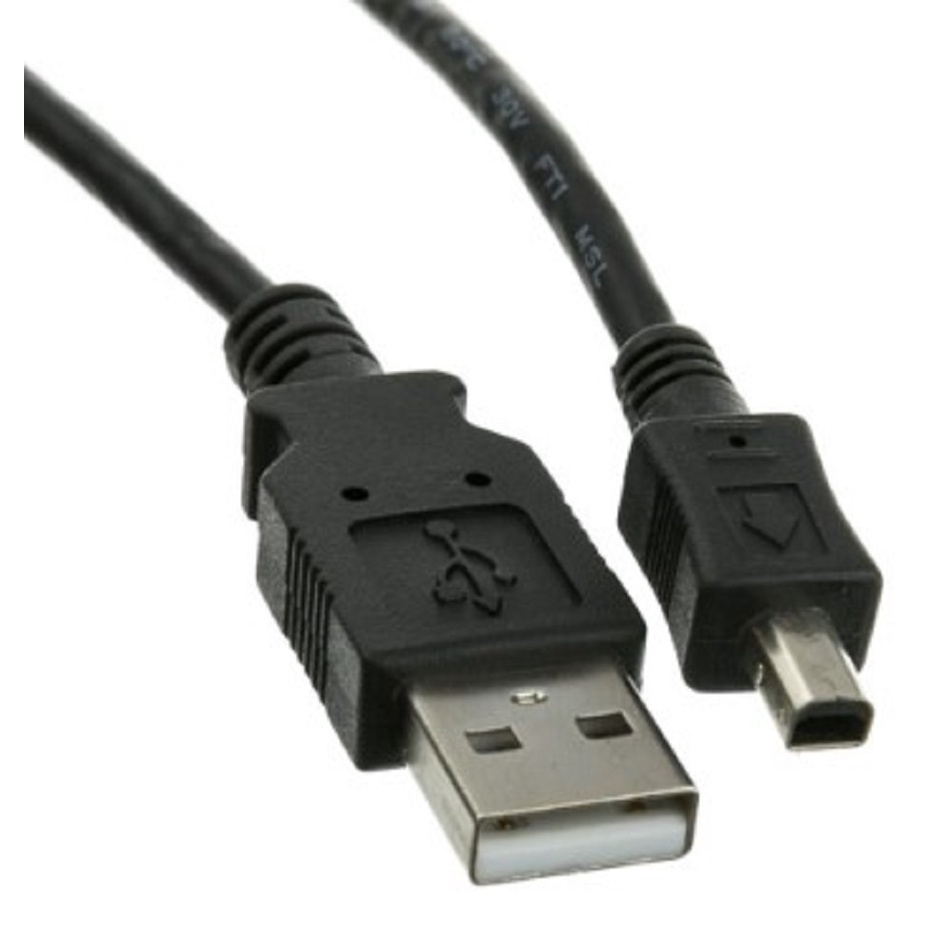 Cabo USB A 2.0 Macho X USB B Macho 4 Pinos 1.8m Preto