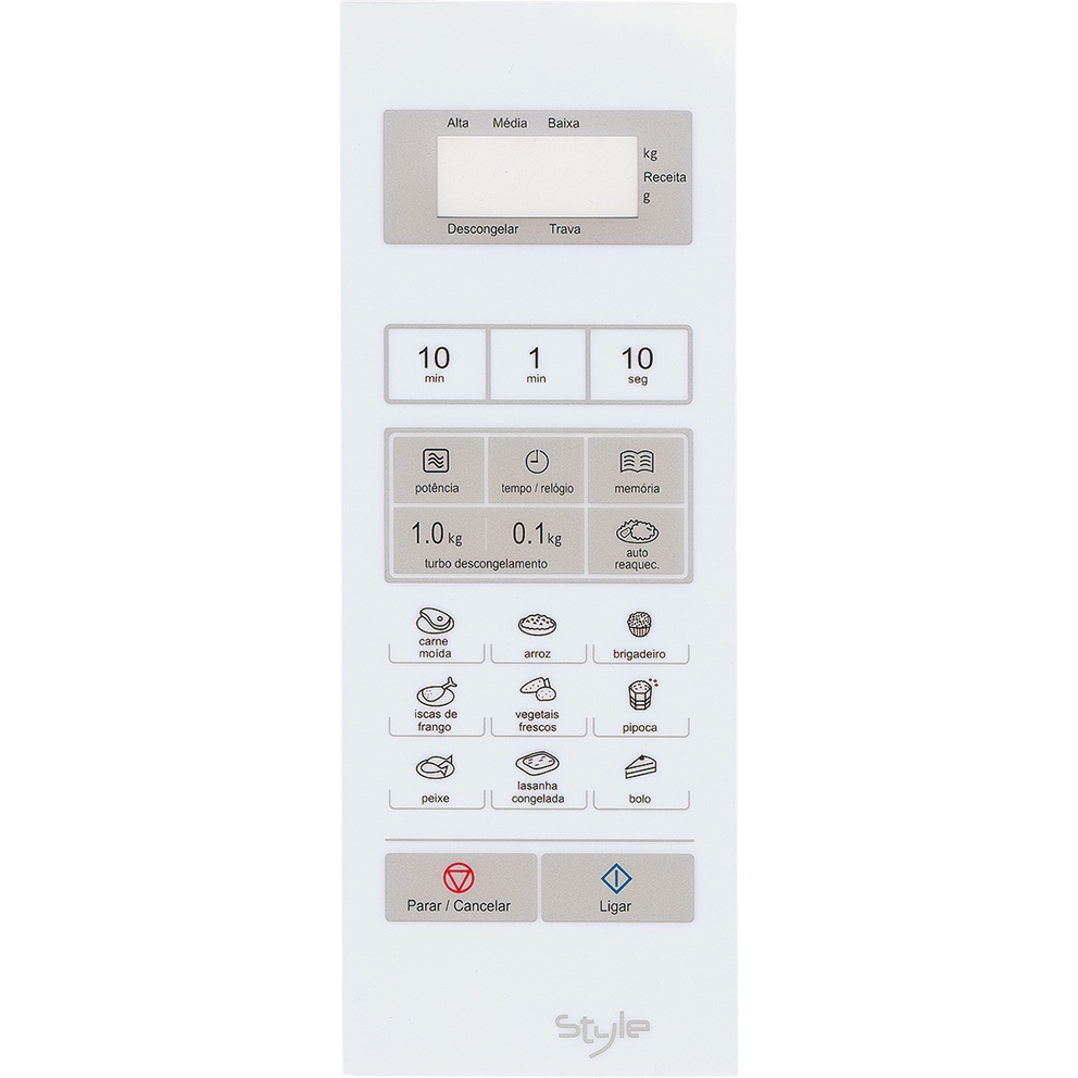 Teclado Membrana para Forno PANASONIC NN-ST341 / st341 / 341