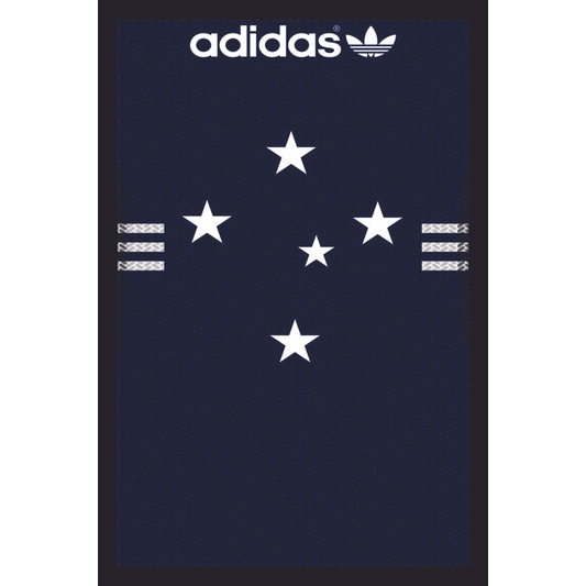 Placa Quadro Decorativo Cruzeiro Mafia Azul Zeiro maior de minas de MDF 6mm (Não empena com tempo) 20x28cm Impressão Direta 68