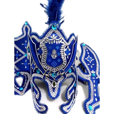 Paramenta De Ogum Frete Grátis Todo Brasil Azul Luxo Lindo