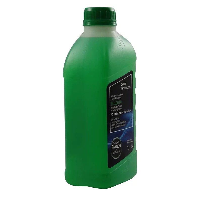 ADITIVO RADIADOR VERDE 1LT DELPHI RL10010 MOTOCICLETA — imagem 2 de 2