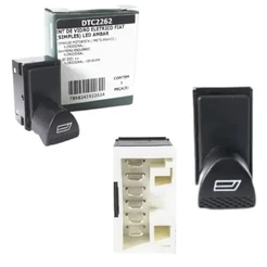 Botão Interruptor De Vidro Elétrico Simples Fiat Palio 2001