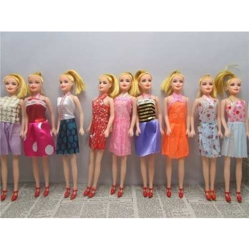 Kit Com 1000 Bonecas Baratas Brinquedo Atacado Prenda Brinde