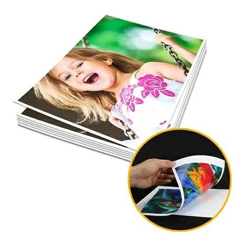 Papel Fotográfico Dupla face Foto 180g A4 Glossy Brilhante Resistente a Água 40 Folhas Masterprint — imagem 2 de 2
