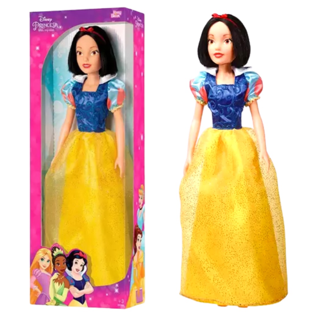 Boneca Branca de Neve 55 Cm Original Articulada Princesa Disney ...