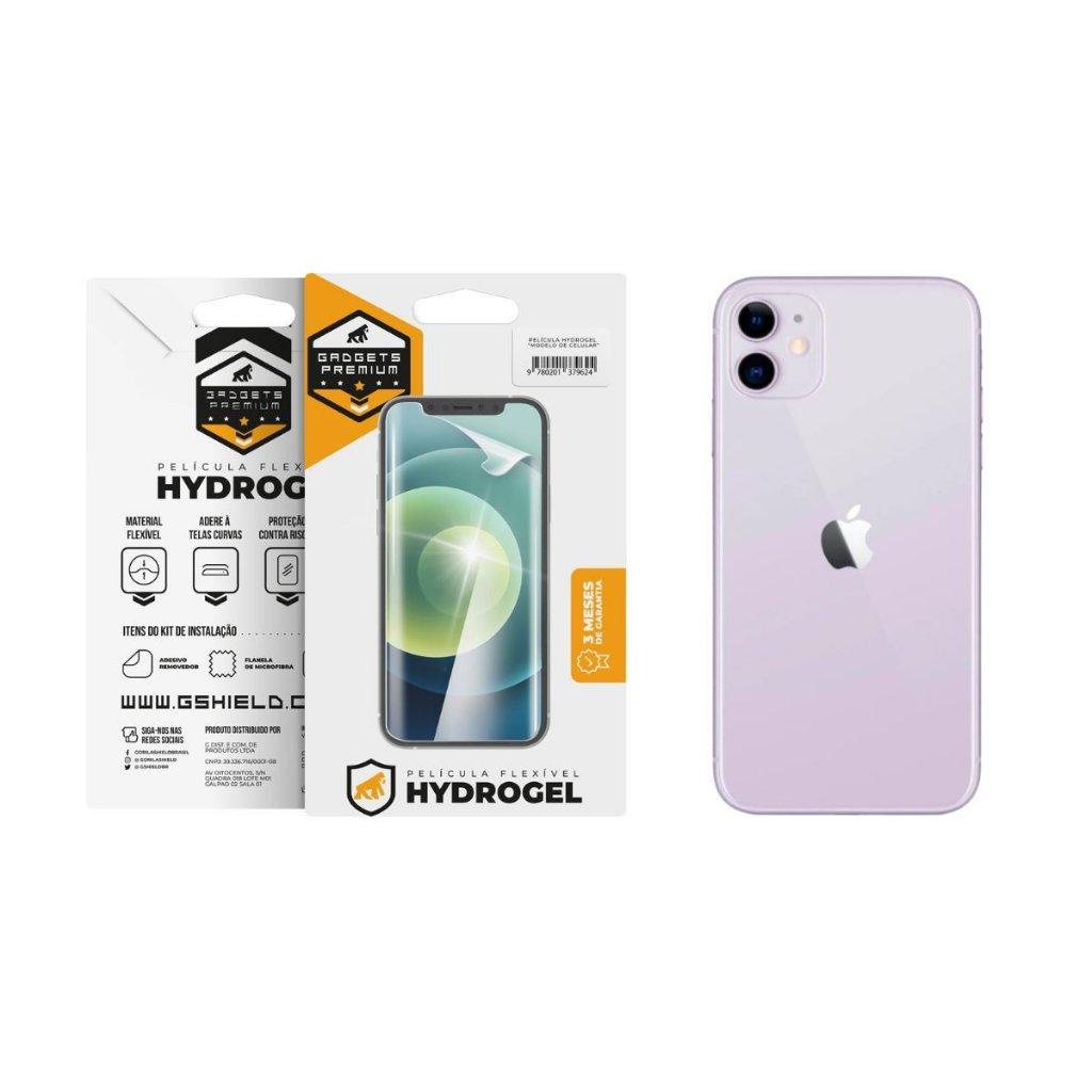 Película para iPhone 12 - Traseira Hydrogel HD- Gshield