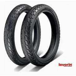 Par Pneu Levorin Dakar 2 S/câmara Cg Titan 125/150/160