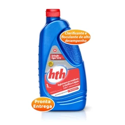 Solução Água Turva Hth Para Piscinas Clarificante e Floculante 1 Litro
