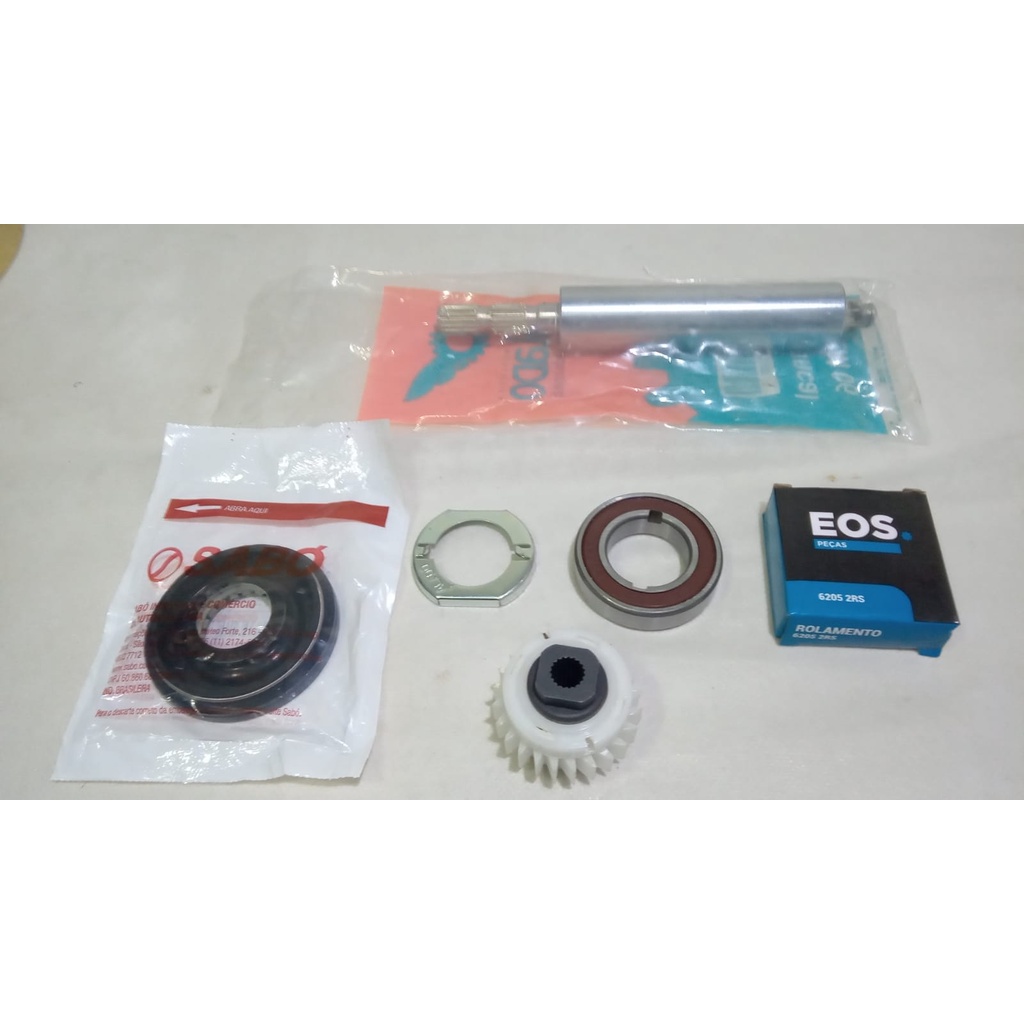 Mancal compativel  ltr 10 + retentor e rolamentos