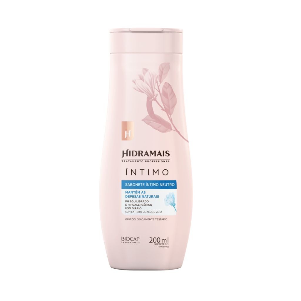 SABONETE INTIMO- HIDRAMAIS- 200ML- PH BALANCEADO/ HIPOALERGENICO