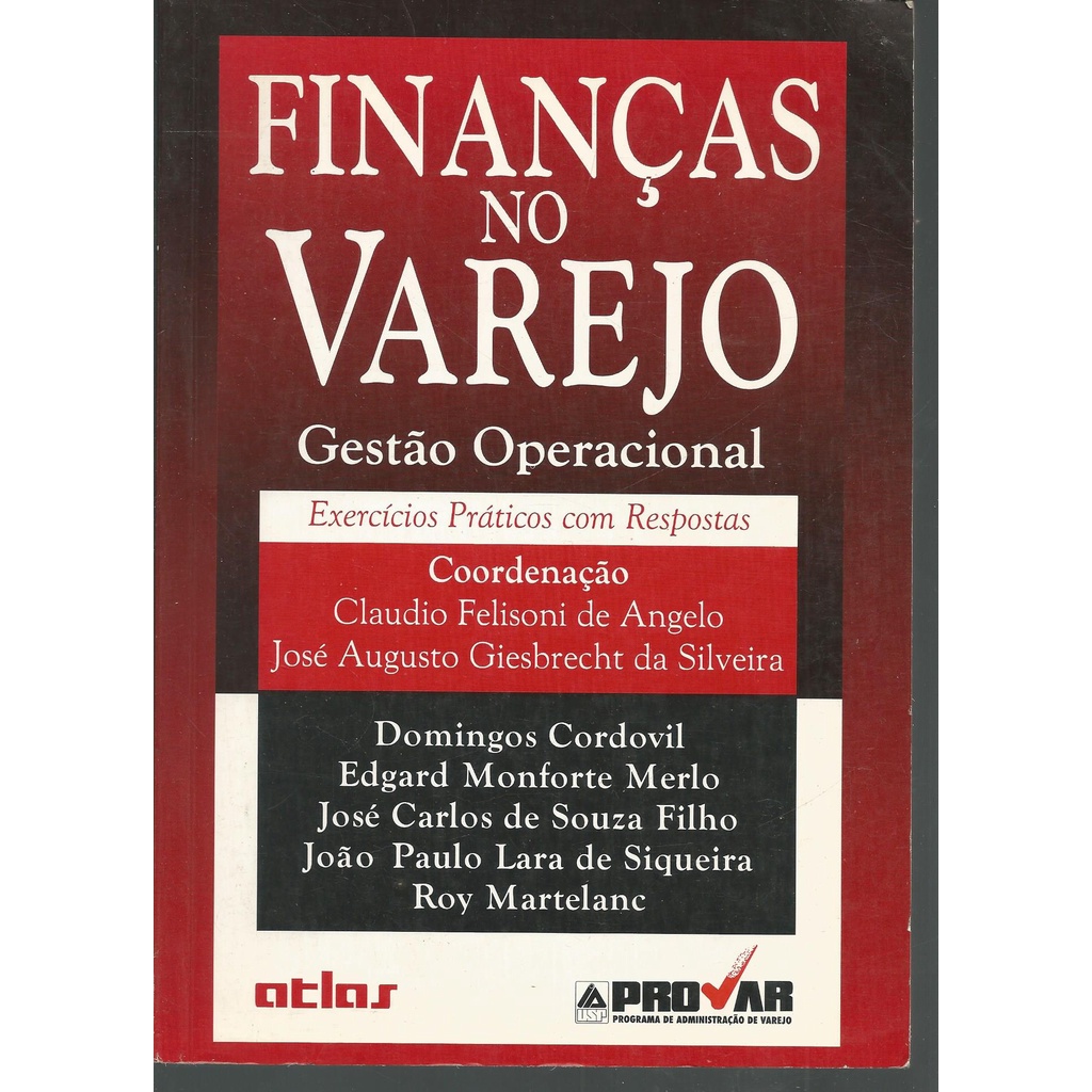 Livro Finanças No Varejo, Claudio Felisoni De Angelo