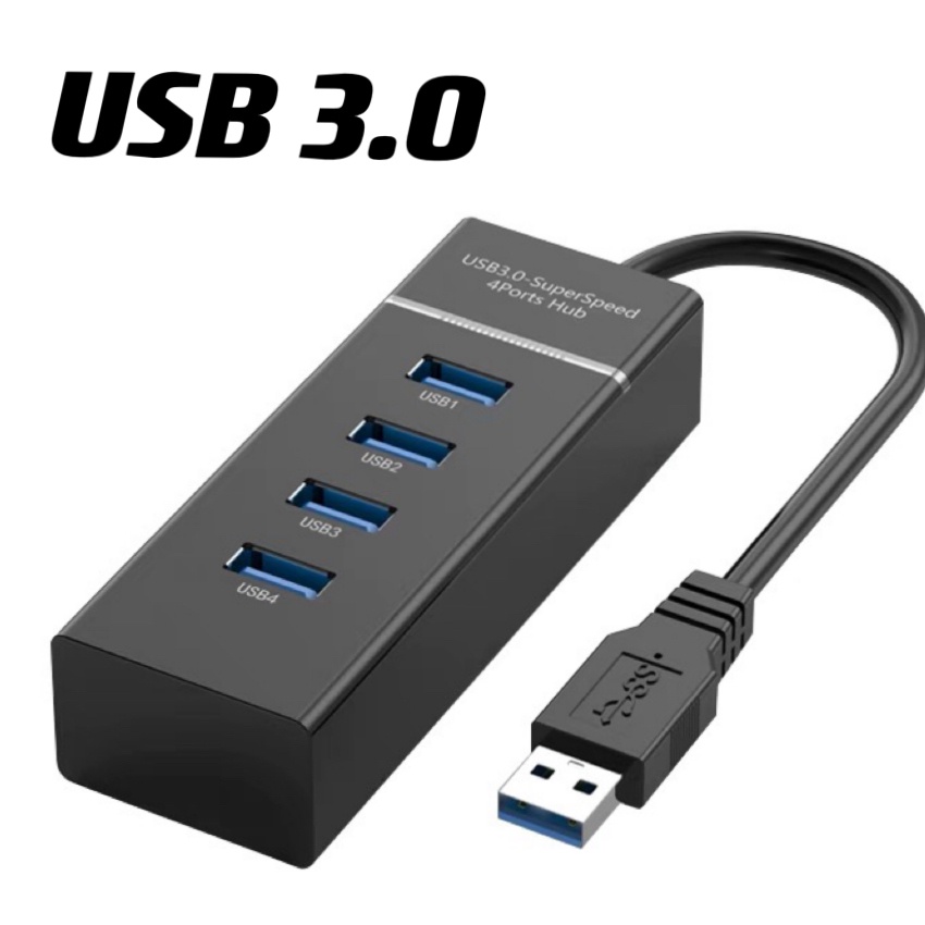Hub Usb 3.0 4 portas Expansor Rápido 5 Gbps Alta Velocidade Alta Resistência