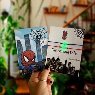 Kit De Pulseiras Brilha No Escuro Homem Aranha Casal Amizade Super Herói Spider-Man