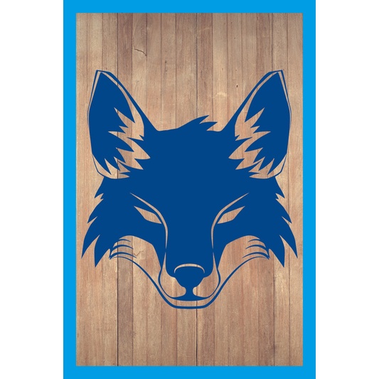 Placa Quadro Decorativo Cruzeiro Mafia Azul Zeiro maior de minas de MDF 6mm (Não empena com tempo) 20x28cm Impressão Direta 86