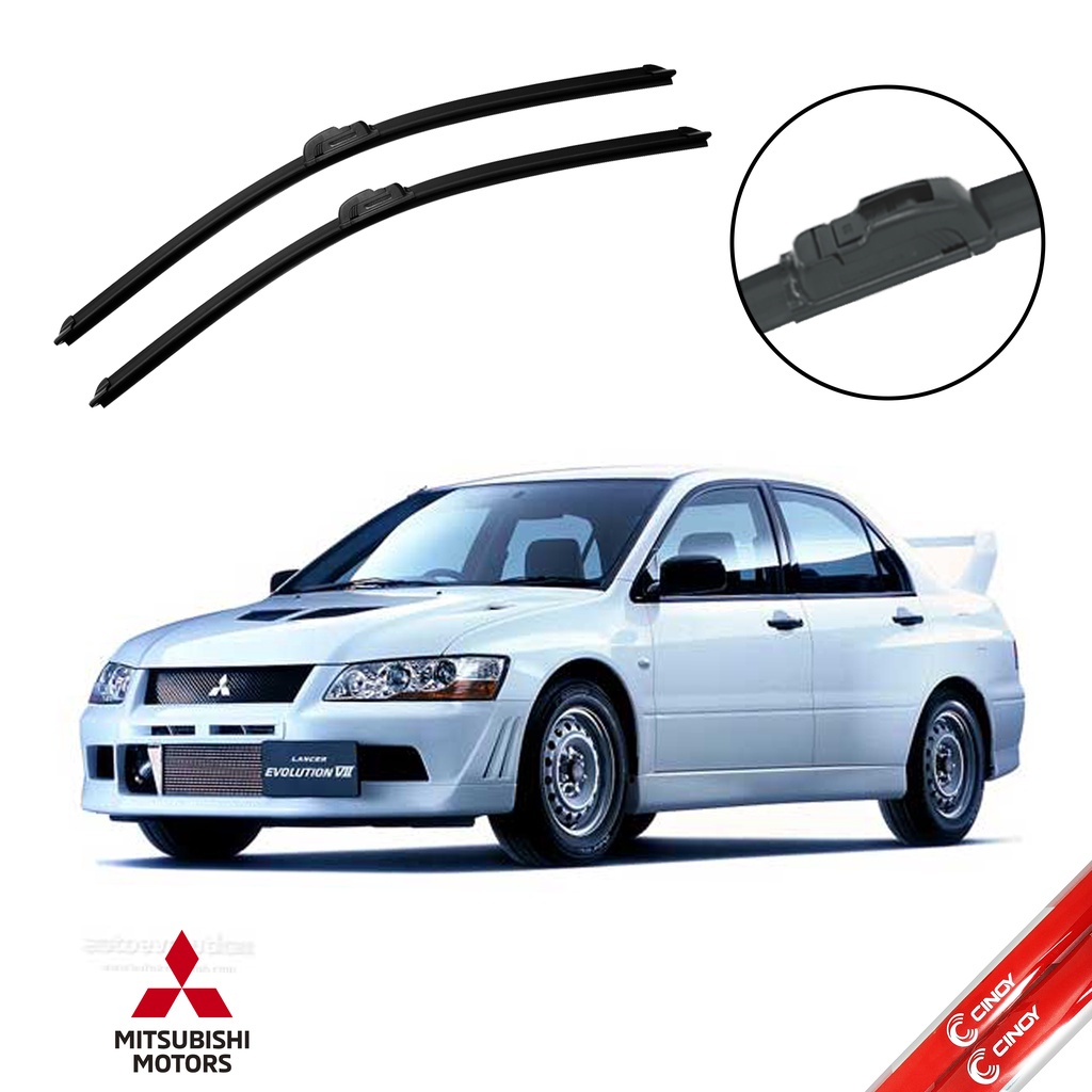 2 Limpador Palheta Do Parabrisa Dianteiro Mitsubishi Lancer 1996 1997 1998 1999 A 2002