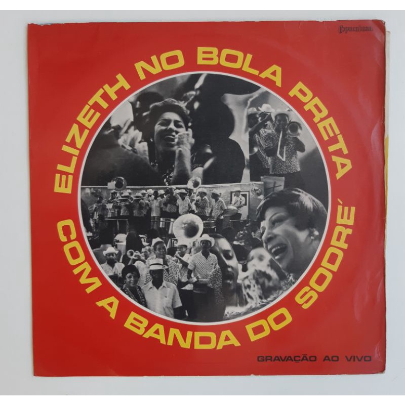 Lp Vinil  Elizeth Cardoso - Elizeth Com Banda do Sodré no Bola Preta