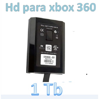 Hd Xbox 360 Slim / 1 tera/500gb/320/250/160/120/80