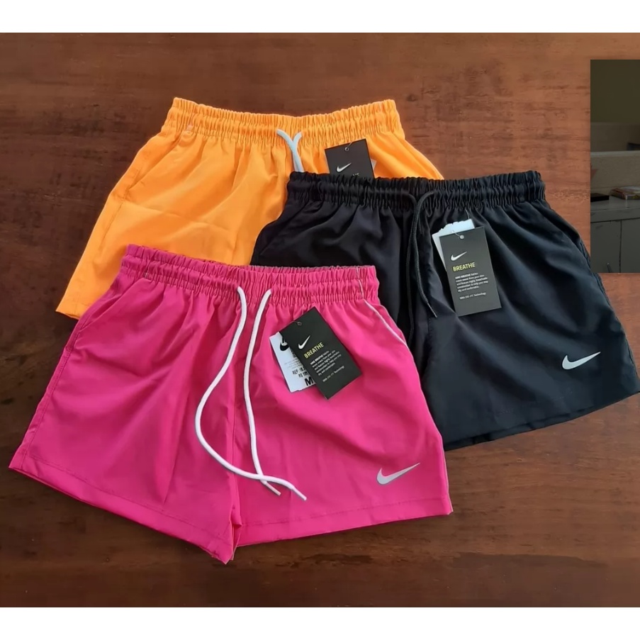 Short Feminino Soltinho Nike Tactel Academia Caminhada - Corre Que Ta  Baratinho