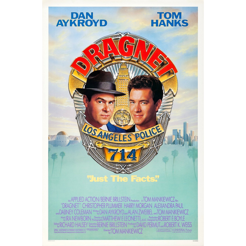 Dragnet - Desafiando o Perigo (1987) (Dragnet) Dan Aykroyd e Tom Hanks - Dublagem Clássica
