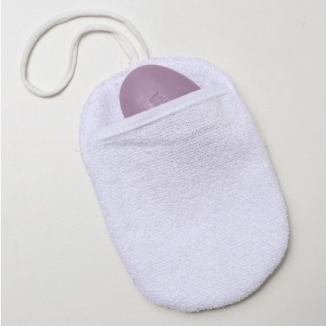 Esponja Bucha para Banho Atoalhada Esfoliante / Massagem Sabonete 100% Algodão