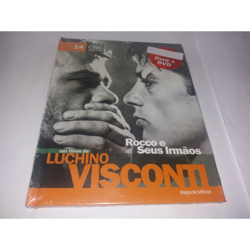 Dvd + Livro : Rocco e Seus Irmaos - 1960 - Luchino Visconti - Alain Delon - Lacrado